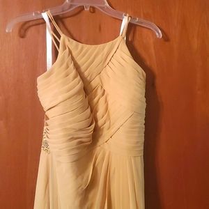 Shortened formal dress